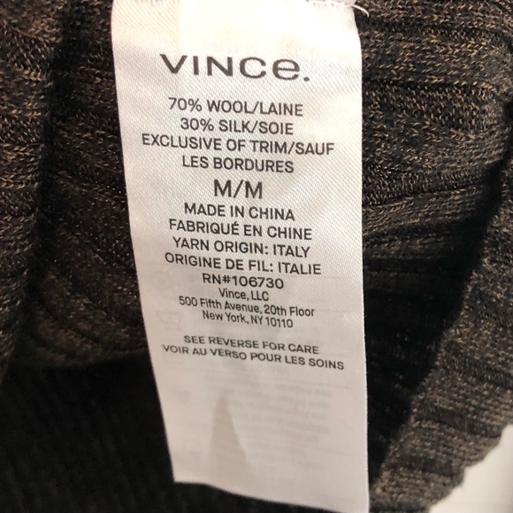 Vince Skinny Rib Scoop Neck Sweater - Picture 5 of 6